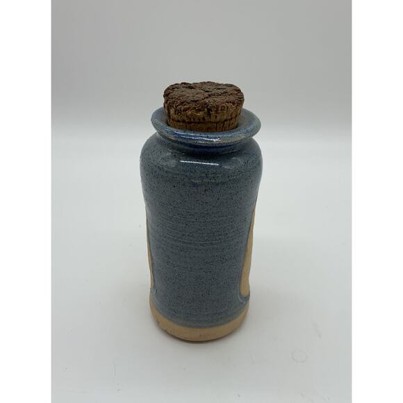 Vintage Pats Pots Key West Novelty Pottery Stoneware Mad Money Corked Bank 5.5” - Picture 6 of 6